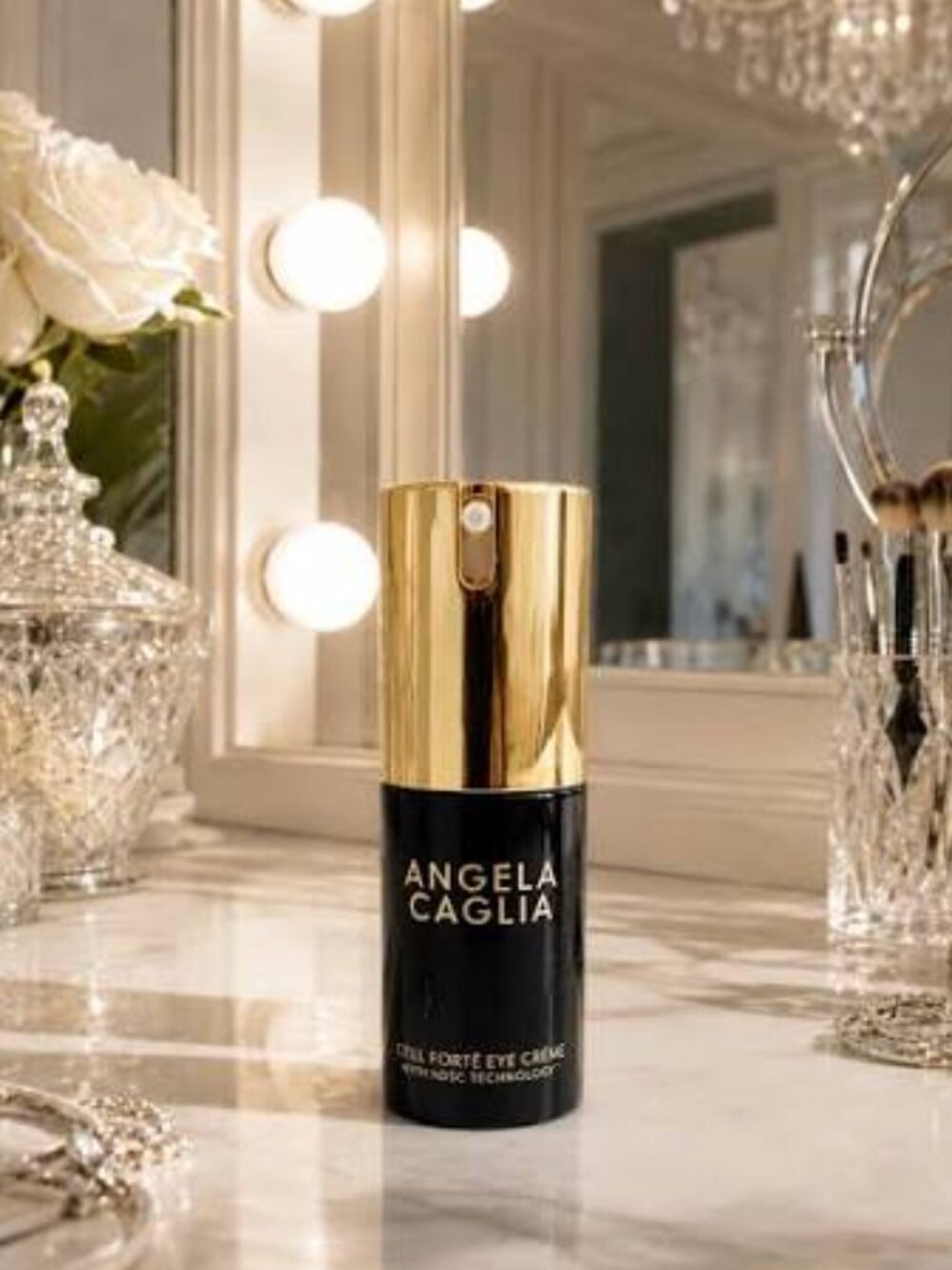 NIB Angela Caglia Cell Forte Eye Creme Full Size 15mL Retail Price $225.00